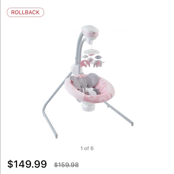 Fisher price baby swing brand new in box - Picture 2 of 2